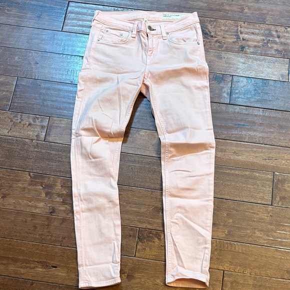 rag & bone Denim - Rag & Bone pink capri store exclusive jeans sz 26